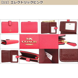 コーチCOACH財布二つ折り財布F11484特別送料無料コーチラグジュアリークロスグレーンレザーミディアムコーナージップウォレットアウトレット品激安レディースブランドセール通販SALE秋二つ折り財布財布あす楽【ママ割ポイント5倍】