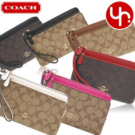 【24時間限定ポイント2倍】コーチ COACH 財布 長財布 FC5576 C5576 特別送料無料 ラグジュアリー シグネチャー PVC レザー ダブル ジップ ウォレット アウトレット品レディース ブランド 通販 L型