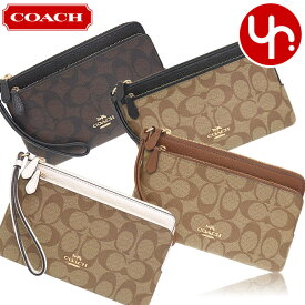 コーチ COACH 財布 長財布 FC5576 C5576 特別送料無料 ラグジュアリー シグネチャー PVC レザー ダブル ジップ ウォレット アウトレット品レディース ブランド 通販 L型 2021AW