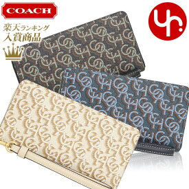 コーチ COACH 財布 長財布 FCF521 CF521 特別送料無料 シグネチャー モノグラム プリント ロング ジップ アラウンド ウォレット （ストラップ付き） アウトレット品レディース ブランド 通販 2023SS