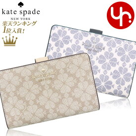 ケイトスペード kate spade 財布 二つ折り財布 KG488 特別送料無料 スペード フラワー PVC コーテッド キャンバス ミディアム コンパクト バイフォールド ウォレット アウトレット品レディース ブランド 通販 L型 2023AW