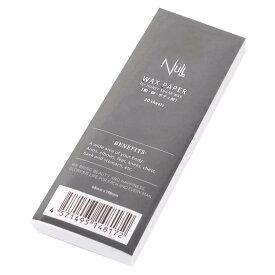 NULL ブラジリアンワックス用ペーパー 30枚 70mm幅 ブラジリアンワックス ワックス 脱毛用 メンズ 脱毛ワックス