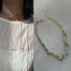 �yADER.bijoux �A�f���r�W���[�zCUTSTEEL sparkle short �l�b�N���X