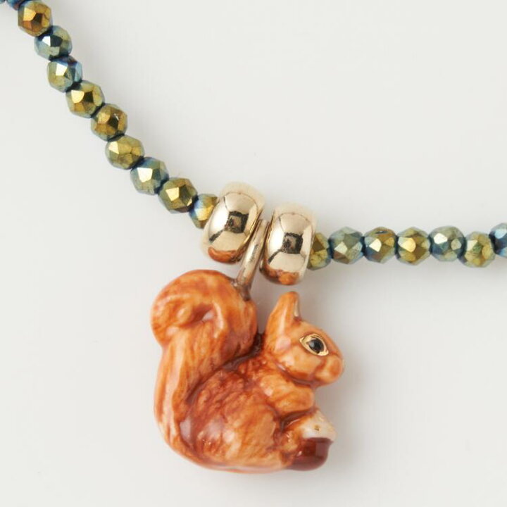 楽天市場】【NACH ナッシュ】Forest Hematite Beads ブレスレット 動物 