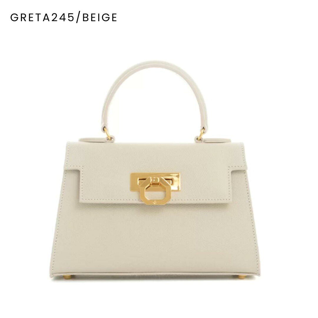 【CARBOTTI カルボッティ】正規販売店 GRETA グレタ レザー ハンドバッグ ショルダーバッグ オケージョン セレモニー - メイン画像 4