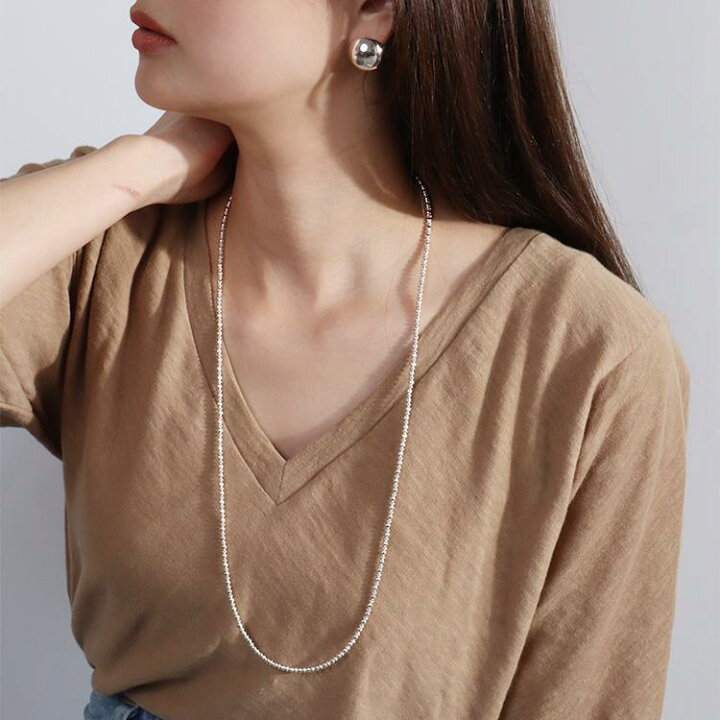 楽天市場】【HARPO ハルポ】 SILVER BOULE ROUND & SAUCER ネックレス 