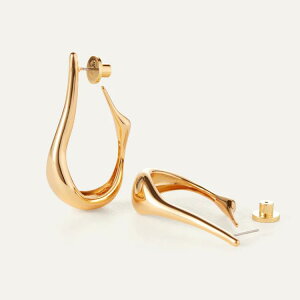 【JENNY BIRD ジェニーバード】 Colette Hoop Medium フープピアス