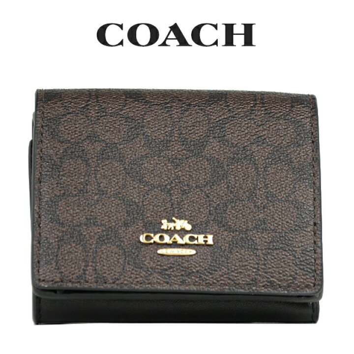 楽天市場】☆ コーチ COACH アウトレット レディース 財布 ミニ財布 三  