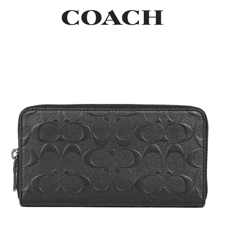 ★ コーチ COACH アウトレット メンズ 財布 ラウンドジップ長財布 長財布 25608 BLK(ブラック) シグネチャー【在庫処分】 | インポートブランド ロータス