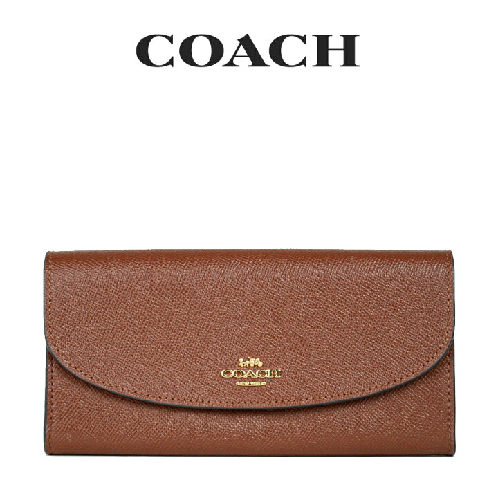 楽天市場】コーチ COACH アウトレット レディース 財布 かぶせ長財布 