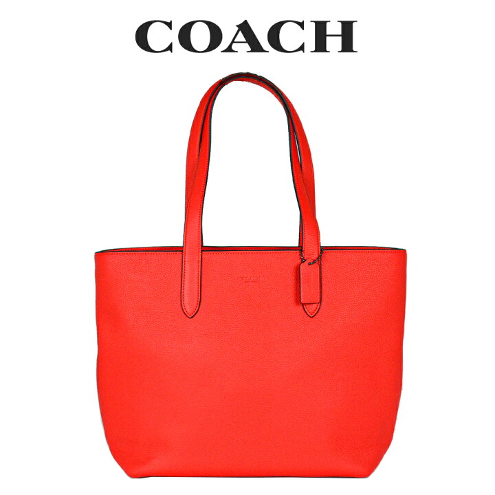 楽天市場 コーチ Coach アウトレット メンズ バッグ トートバッグ 1 Qbs1y エレクトリック コーラル レッド Fks インポートブランド ロータス