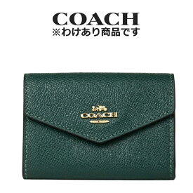 コーチ COACH アウトレット レディース 小物 カードケース 名刺入れ CH487 IMCZS(ダーク パイン) グリーン