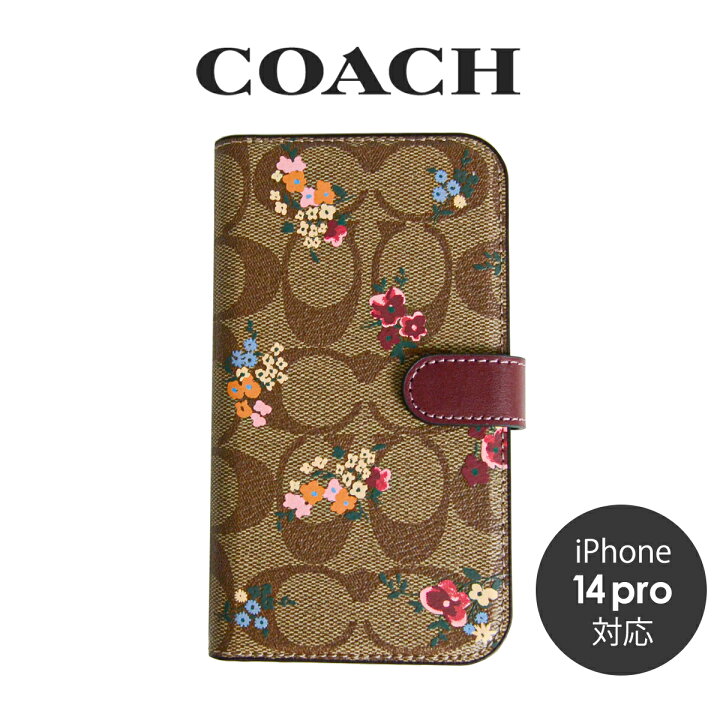 COACH コーチ スマホケース 花柄 IPHONE6.7PRO 2022 | ヤマダウェブコム