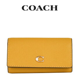 コーチ COACH アウトレット レディース 小物 キーケース CH799 B4EBV(ブラス×イエロー ゴールド) イエロー