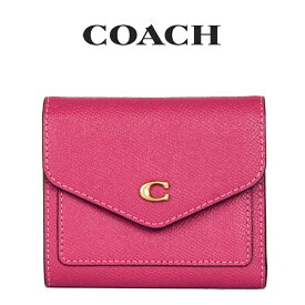 コーチ COACH アウトレット レディース 財布 ミニ財布 C2328 B4BH1(ブラス×ヒヤシンス) ピンク