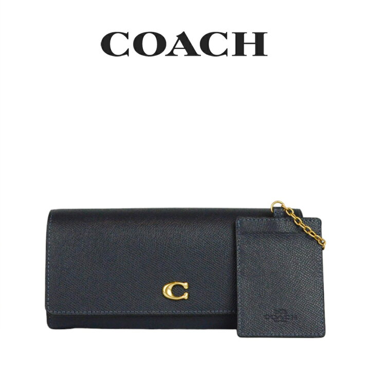 楽天市場】コーチ COACH アウトレット レディース 財布 かぶせ長財布 