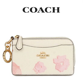 コーチ COACH アウトレット レディース 小物 カードケース 名刺入れ CR951 IMCAH(チョークマルチ) 花柄