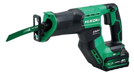 【限定特価】　HiKOKI ［ ハイコーキ ]　36V コードレスセーバソー CR36DMA(2XPZ)【電池2個・充電器・ケース付セット】