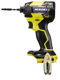 【新品】HiKOKI ［ ハイコーキ ] 36V インパクトドライバ WH36DD(NNY) スパイダーイエロー ※ 電池・充電器別売・セット品ばらし