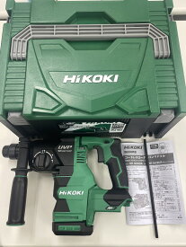 ［ ハイコーキ ] 充電式28mm ロータリーハンマドリル DH3628DA(NN+C) 【本体 + システムケース3】※バッテリー、充電器、ビット別売