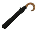 FOX UMBRELLAS 折り畳み傘 10 Rib Telescopic Maple Crook アンブレラ ブラック 黒 TEL1 メンズ フォックスアンブレラ…