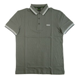 HUGO BOSS ヒューゴボス ポロシャツ メンズ PADDY REGULAR FIT パディ レギュラーフィット ゴルフ スポーツ グレー 50469055 10241663 01 036