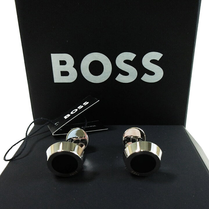 楽天市場】ヒューゴボス HUGO BOSS カフスボタン ラウンド カフリンク 