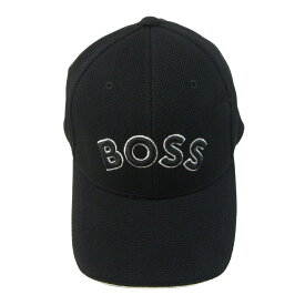 ヒューゴボス HUGO BOSS 帽子 ブラック キャップ メンズ BOSS ボス ベースボール 野球 ゴルフ ポリエステル 50492737 10249795 01 001