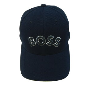 ヒューゴボス HUGO BOSS 帽子 ダークブルー キャップ メンズ BOSS ボス ベースボール 野球 ゴルフ ポリエステル 50492737 10249795 01 402