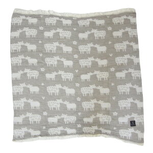 KLIPPAN �N���b�p�� �R�b�g���u�����P�b�g BAA Woven �r ������H �V�������N Woven �R�b�g�� �O���[×�z���C�g 2726-01 70×90cm