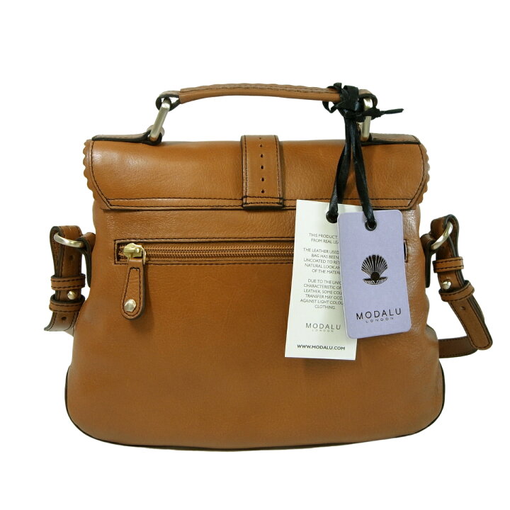新品 Modalu モダルー charlotte peach satchel｜