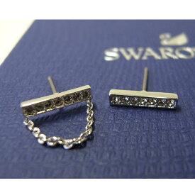 SWAROVSKI スワロフスキー ピアス Vittore Bar ヴィットーレバー クリスタル ロジウム シルバー 5392760