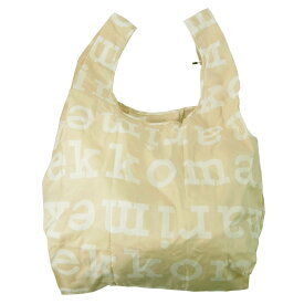 marimekko MARIMEKKO マリメッコ エコバッグ スマートバッグ smart bag ショッピングバッグ 折り畳み ロゴ logo ベージュ 049527 810 フィンランド 北欧