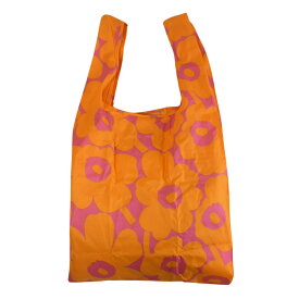 marimekko MARIMEKKO マリメッコ エコバッグ スマートバッグ smart bag ショッピングバッグ 折り畳み ウニッコ オレンジ×ピンク Unikko 092863 023 フィンランド 北欧