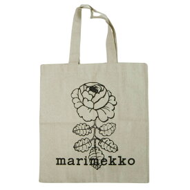 marimekko マリメッコ トートバッグ Vankka Vihkiruusu Placement ヴィヒキルース ウェディングローズ 薔薇 バラ 花 オフホワイト 094179 890 フィンランド 北欧