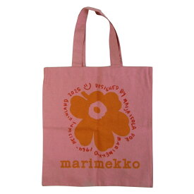 marimekko マリメッコ トートバッグ Vankka Unikko Placement ウニッコ ピンク×オレンジ 094178 343 フィンランド 北欧