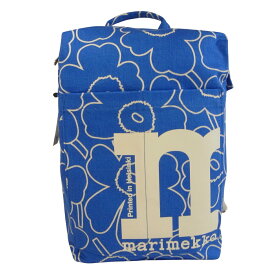 marimekko マリメッコ バックパック リュックサック MONO BACKPACK UNIKKO ウニッコ ブルー 094148 580 フィンランド 北欧