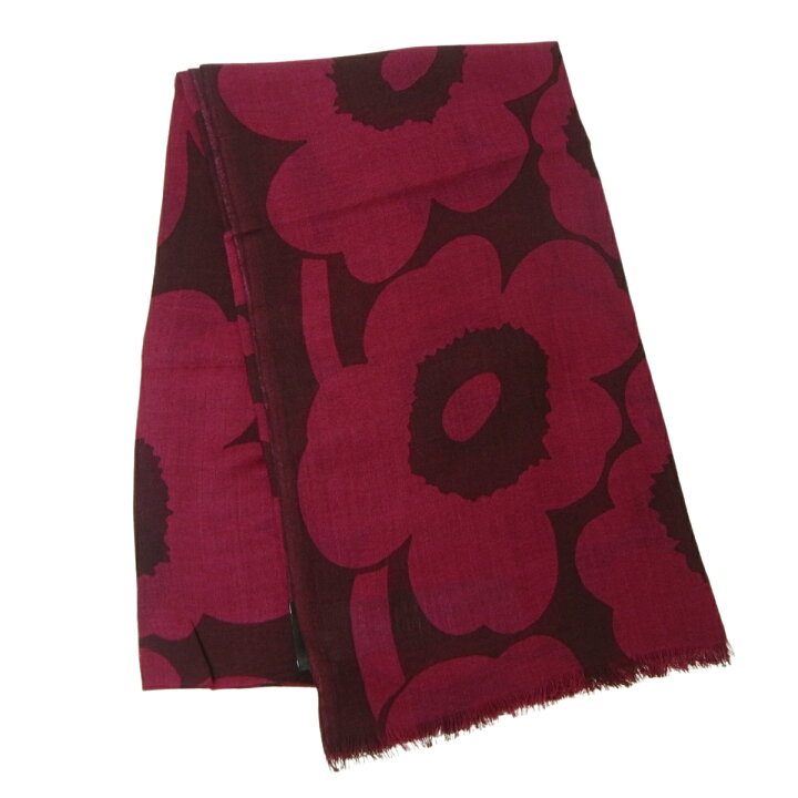 楽天市場】marimekko マリメッコ スカーフ ストール ウール Fiore  