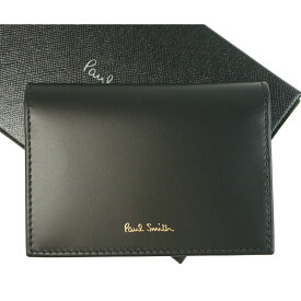 Paul Smith ポールスミス 英国直輸入 カードケース メンズ レディース マルチストライプ ブラック イタリア M1A 4776 AMULTI 銀行・クレジット・免許証・ ICカード・3号（小さめ）名刺サイズ対応＊一般的な標準サイズの名刺は入りません
