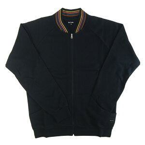 Paul Smith �|�[���X�~�X �{���o�[�W���P�b�g �u���]�� �X�E�F�b�g �W���[�W �W�b�v ���� �����Y �u���b�N �R�b�g�� Artist Stripe �A�[�e�B�X�g�X�g���C�v �V�O�l�`���[�X�g���C�v �}���`�X�g���C