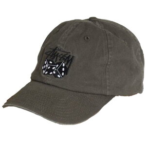 Fuzzy Dice Low Pro Cap Stussy Australia �L���b�v �X�q �X�e���[�V�[ �����Y�E ���f�B�[�X �j�����p