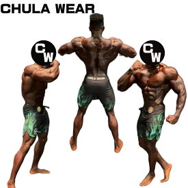 チュラウェア サーフパンツ CHULA WEAR ステージ ショーツ 水着 VENGEANCE 17 INCHES ハーフパンツ 短パン フィジーカー 大会 メンズ 筋トレ ジム ウエア 正規品[衣類] ユ00582