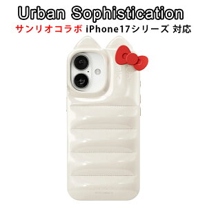 Urban Sophistication iPhone17 �P�[�X Sanrio �R���{ �A�[�o���\�t�B�X�e�B�P�[�V���� The Puffer Case Hello Kitty iPhone17Air iPhone17Pro �_�E���P�[�X �g�уP�[�X �X�}�z�P�[�X �A�C�t�H�� �J�o�[ �u�����h �L��