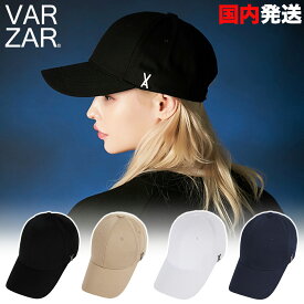 【クーポン配布中】★VARZAR製品2点以上ご購入で1点200円OFF★ バザール キャップ VARZAR Stud logo over fit ball cap ロゴ 帽子 ユニセックス 韓国 K-POP 芸能人 アイドル愛用 メンズ レディース 正規品 [帽子]