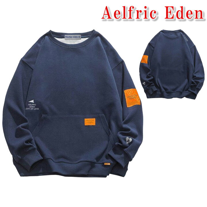 楽天市場】Aelfric Eden スウェット エルフリック エデン オレンジ 