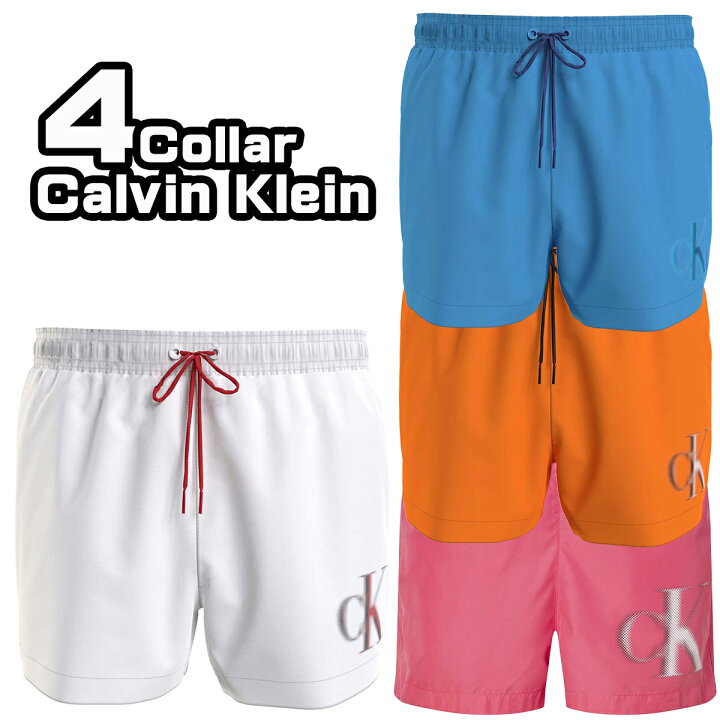 楽天市場】カルバンクライン 水着 メンズ Calvin Klein サーフパンツ 