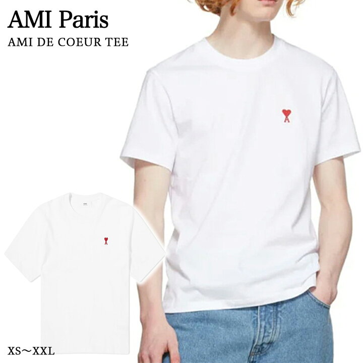 楽天市場】AMI Paris Tシャツ 半袖 アミ パリス AMI DE COEUR AMI  