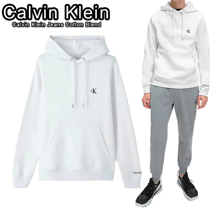 楽天市場】カルバンクライン パーカー ロゴ 長袖 Calvin Klein Jeans 