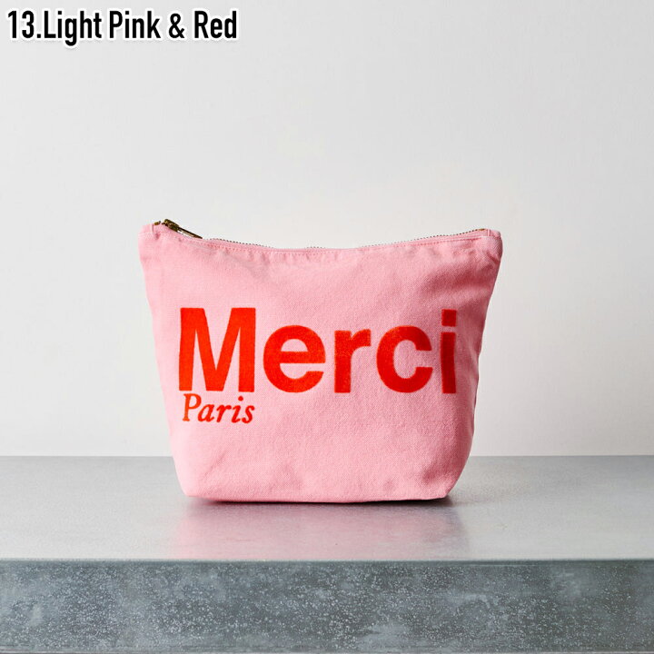 楽天市場】メルシー ポーチ Merci バッグ オーガニックコットン 