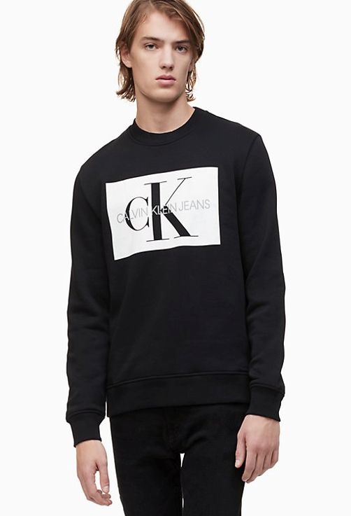 カルバンクライン ロゴ スウェット Calvin Klein トレーナー プルオーバー CK 長袖 メンズ 小さいサイズ 大きいサイズ  41BK750[衣類] | s.s shop